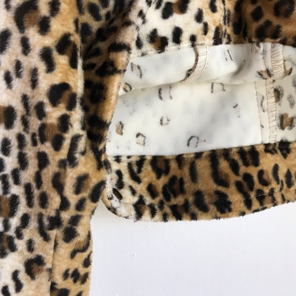 Leopard Punk Jacket Medium Don't Mess with Texas - Picture 3 of 8